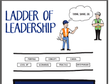 Tablet Screenshot of ladderofleadership.com